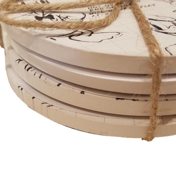 NWT Classic Disney Character Coasters-Set of 4 - Picture 3 of 3